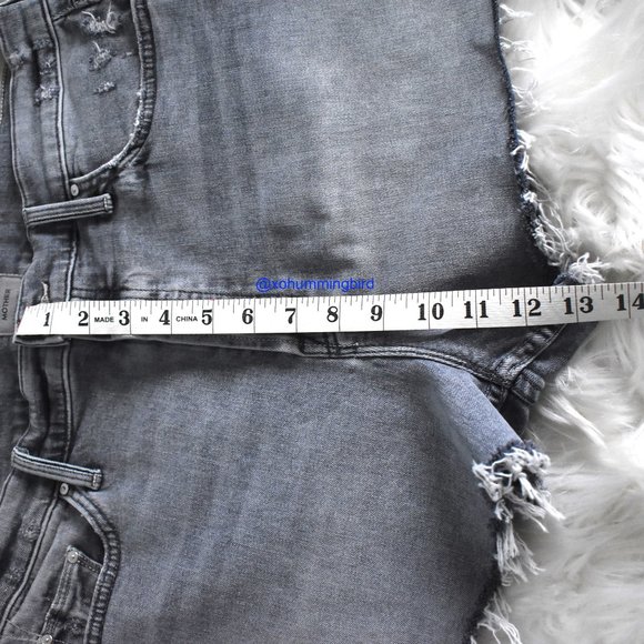 MOTHER | The Tomcat Kick Fray Short (Shadows in the grass) - Picture 10 of 16